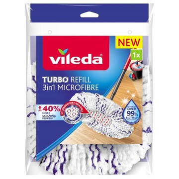 Wkład do mopa obrotowego VILEDA Turbo 3w1 Mikrofibra