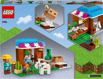 LEGO MINECRAFT BAKERY BAKER CREEPER 21184
