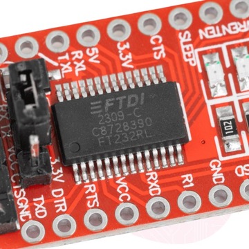 USB-преобразователь UART RS232 FT232RL 5V 3.3V USB-C TTL FTDI для Arduino