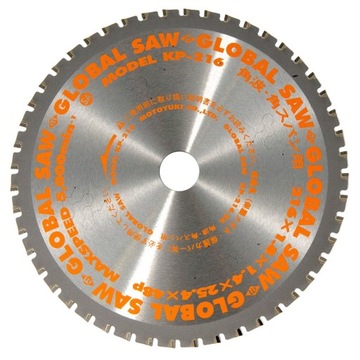 Piła do cienkiej stali GLOBAL SAW 216 / 48z CERMET