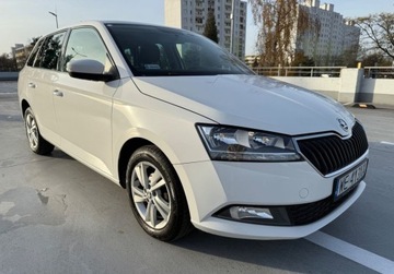 Skoda Fabia III Kombi Facelifting 1.0 MPI 75KM 2019 Skoda Fabia salon PL FV VAT 23 ciezarowa VAT 1 bezwypadkowa, zdjęcie 10