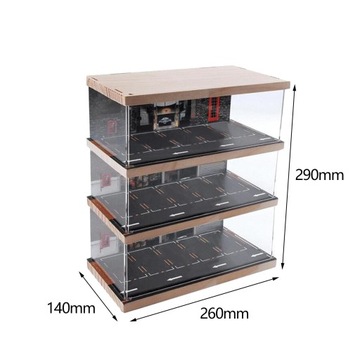 parking /64 Sceneria Diorama Parking 3 poziomowy