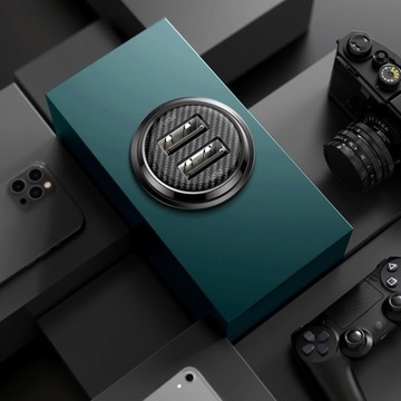 Автомобильное зарядное устройство Baseus Fast 2x USB 4.8A