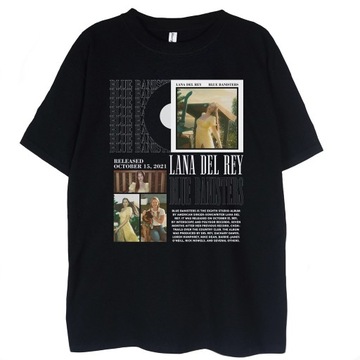 T-shirt Lana Del Rey Blue Banisters koszulka XS