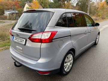 Ford C-MAX II Minivan 1.6 Duratec 125KM 2011 Ford Grand C-MAX Ford Grand C-Max 1.6 Benzyna Super Stan 7-osob Bogate Wy, zdjęcie 1