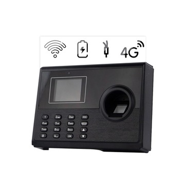 REJESTRATOR CZASU PRACY 4G WIFI WEB P2P IC WIEGAND