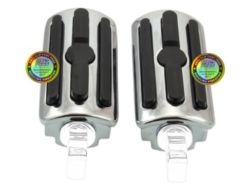 Подставки для ног заднего пассажира Kawasaki VN VULCAN / Suzuki INTRUDER / MARAUDER хром