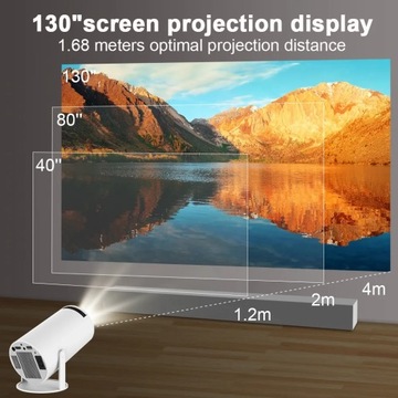 FREESTYLE HY300 4K LED ПРОЕКТОР SMART TV ПОРТАТИВНЫЙ ANDROID WIFI