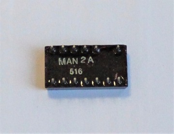 MAN2A красный буквенно-цифровой дисплей