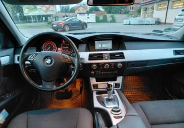 BMW Seria 5 E60 Sedan 2.0 520d 177KM 2008 BMW Seria 5 Ladna BMW e60 2008r lift 248 tys przebiegu Automat xenon super, zdjęcie 4