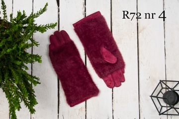 АЛЬПАКА ЖЕНСКИЕ ПЕРЧАТКИ ДЛЯ ТЕЛЕФОНА СЕНСОРНЫЕ, ТЕПЛЫЕ ЦВЕТА