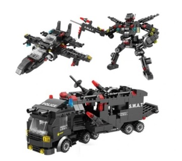 БЛОКИ полицейский робот SWAT 418el (TS88555)
