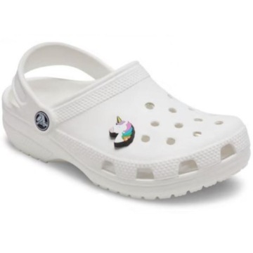 Crocs Jibbitz Pin для девичьей обуви с единорогом
