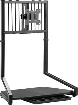 WYSOKI STOJAK PODSTAWA BIURKOWA GAMINGOWA NA MONITOR FYDEAMER MR05WB 17-32'