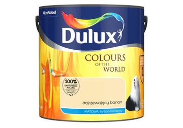 DULUX Kolory świata Farba DOJRZEWAJĄCY BANAN 2,5l