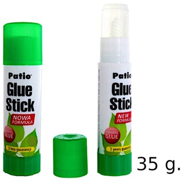 KLEJ W SZTYFCIE PATIO 35 g. GLUE STICK CRYSTAL