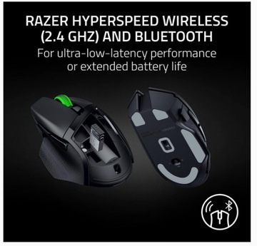 Razer Basilisk V3 X HyperSpeed - konfigurowalna bezprzewodowa mysz do gier
