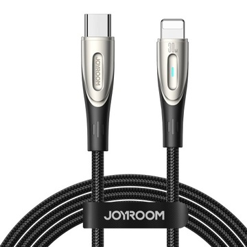Кабель для iPhone Star-Light Series USB-C - Lightning 30Вт 2м черный