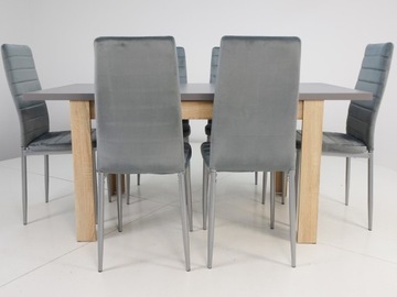 Раздвижной стол SONOMA и 6 стульев в КУХНЕ-СТОЛОВОЙ