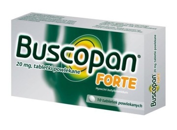 Buscopan Forte 0,02 g, 10 tabletek