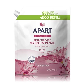 Apart Floral Care Mydło w Płynie Róża Zapas 900ml