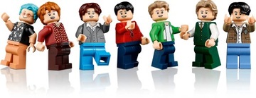 Набор кубиков LEGO Ideas BTS Dynamite K-Pop Boys Band 21339