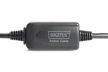 Удлинительный кабель DIGITUS USB A 2.0, активный, 10 м