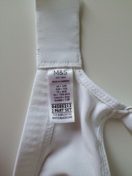 Śliczny markowy biustonosz M&S 6485 EUR 75B UK 34B