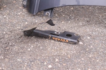 Передний комплект бампера на капот Navara D40 Lift 10 лет