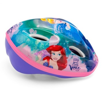 СПОРТИВНЫЙ ВЕЛОСИПЕДНЫЙ ШЛЕМ ДЛЯ ДЕВОЧЕК PRINCESS PRINCESS 52-56 М