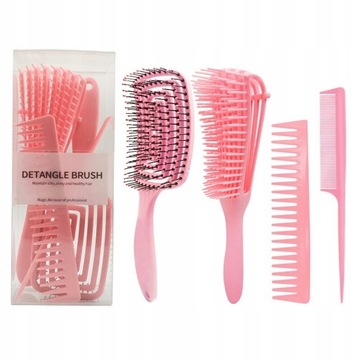 Detangling Hair Hrush Hair Comb Set Detangler