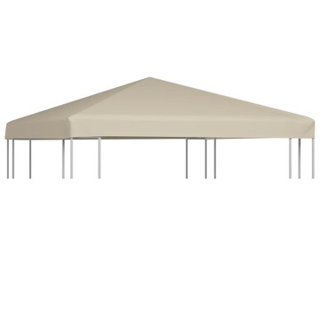 Zadaszenie altany, 2-poziomowe, 310 g/m², 3 x 3 m