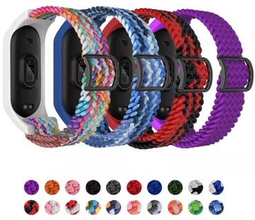 РЕМЕНЬ ДЛЯ XIAOMI MI BAND 5 6 7 ЭЛАСТИЧНЫЙ РЕМЕНЬ
