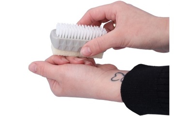 Пемза + чистка ногтей ручная щетка