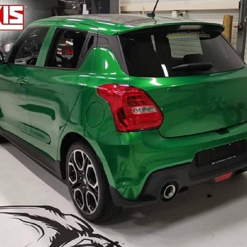 ГЕКСИС! Фольга BOSTON GREEN GLOSS 152x50см ЗЕЛЕНАЯ