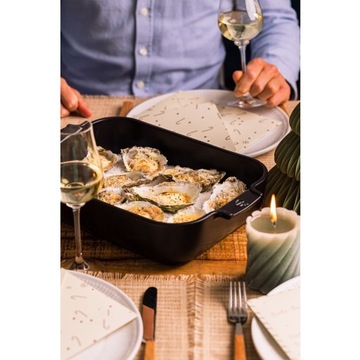 Прямоугольная форма для запекания 36 см APPOLIA Satin Black PEUGEOT