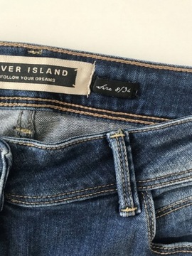 RIVER ISLAND__spodenki SZORTY jeans__34 36