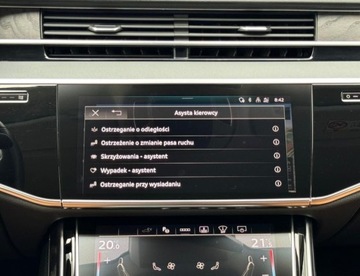 Audi A8 D5 Sedan Plug-In Facelifting 3.0 60 TFSIe 462KM 2023 Audi A8 Kamery 360,Wentylacja,Masaze,Head up 3.0 Hybryda Plug-in 462KM, zdjęcie 25