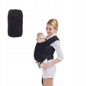 Слинг для младенцев, гибкий тканевый переносчик, 15 кг.