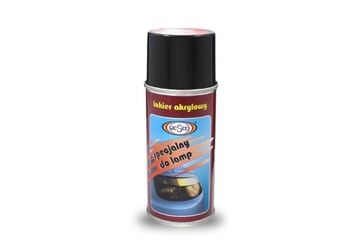 Lakier do przyciemniania lamp 150ml czarny ak