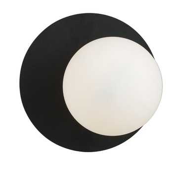LAMPA ŚCIENNA KINKIET SZKLANY KLOSZ KULA LED