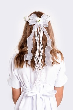 ПРИЧАСТНЫЙ ВЕНОК С АКЦЕНТОМ ПУХОВЫХ РОЗ