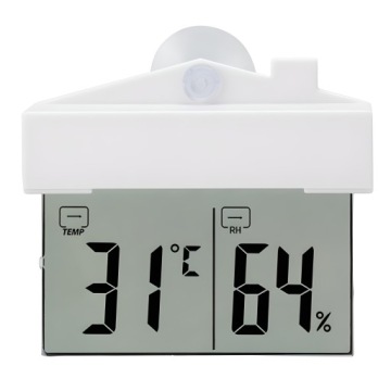 НАРУЖНЫЙ ВНУТРЕННИЙ ОКОННЫЙ ТЕРМОМЕТР ДЛЯ ОКНА