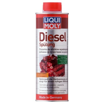 LIQUI MOLY Diesel Spulung 500ml 2666 - dodatek do diesla ON czyści wtryski