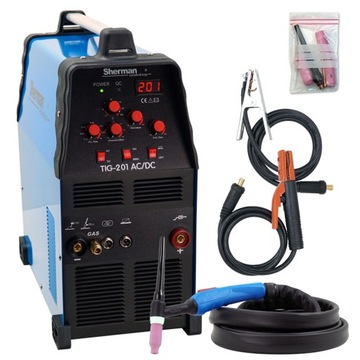 SPAWARKA inwertorowa Aluminium TIG 200 AC DC MMA