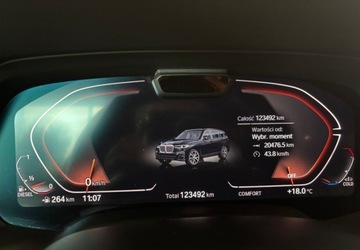BMW X7 SUV 3.0 40d 340KM 2020 BMW X7 40d 340 KM xDrive M Pakiet Hak HarmanKardon 6 Miejsc Head Up Salon, zdjęcie 28