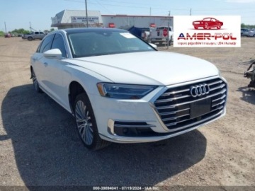 Audi A8 D5 2019 Audi A8 2019r., 4x4, 3.0L 3.0 Benzyna 335KM