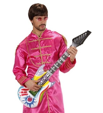 ЦВЕТНАЯ НАДУВАННАЯ РОК-ЭЛЕКТРИЧЕСКАЯ ГИТАРА