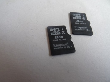 Karta pamięci Kingston 16GB Micro SD HC 4 C08G 2X8