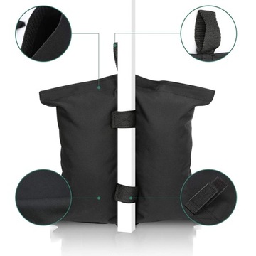 ВЕС мешка с песком для палатки. ВЫСОКОКАЧЕСТВЕННАЯ ПРОЧНАЯ СУМКА 4X.